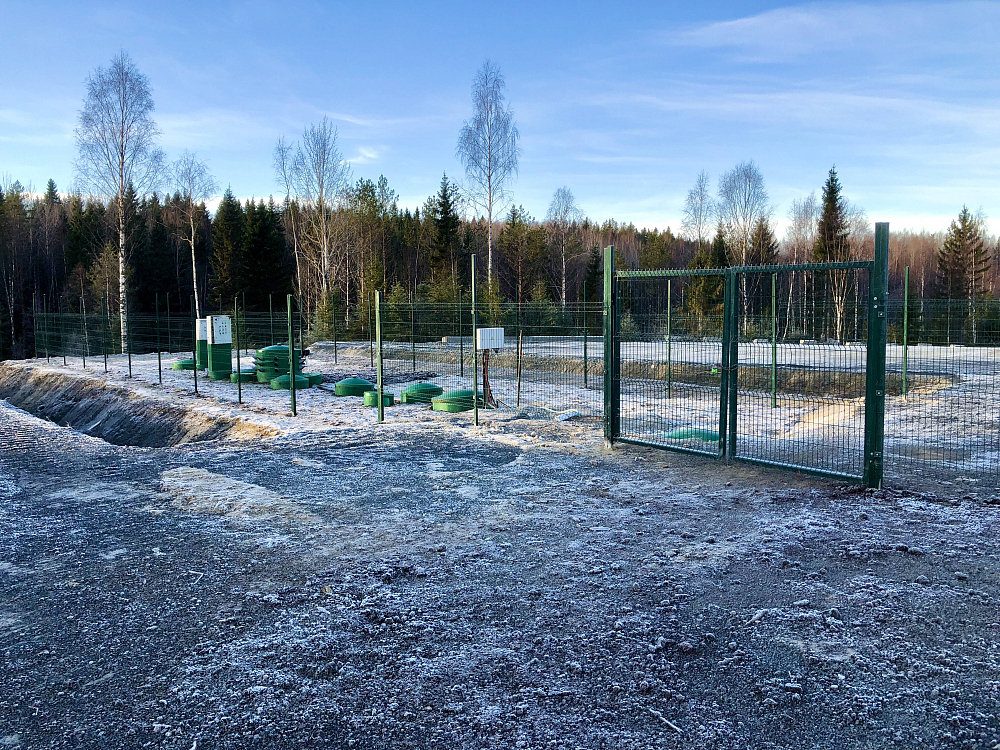 Хозяйственно-бытовой сток - 50 м3 в сутки, Горный парк "Рускеала", респ. Карелия